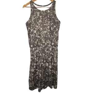 Prana Women's Brown Mandoline Racerback Sleeveless Day Dress Size Small